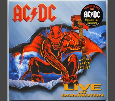 AC/DC Live at Donington 1991 REMASTERED EDITION The Razors Edge Tour 2CD set 