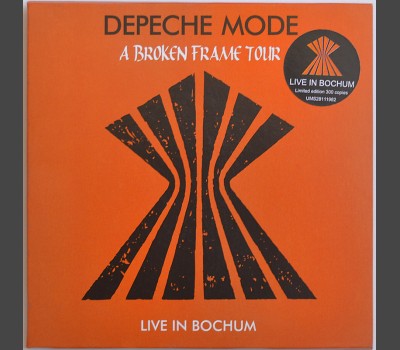 DEPECHE MODE A Broken Frame Tour: Live in Bochum, Germany 1982 CD in cardboard box