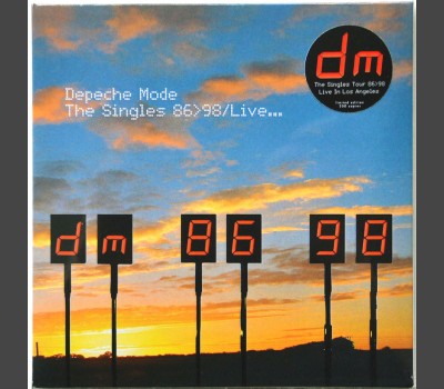 DEPECHE MODE The Singles 86-98/Live... Los Angeles 1998 soundboard 2CD set