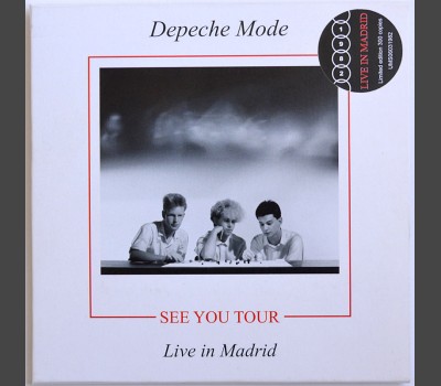 DEPECHE MODE See You Tour: Live in Madrid, Spain 1982 (soundboard) CD in cardboard box