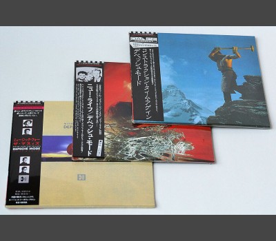 DEPECHE MODE  Japan Mini-LP Cardsleeve Edition 3xCD SET