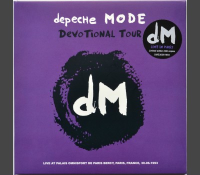 DEPECHE MODE Devotional Tour: Live in Paris 1993 2CD set