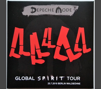 DEPECHE MODE Global Spirit Tour: Berlin Waldbühne Second Night 25/07/2018 2CD set