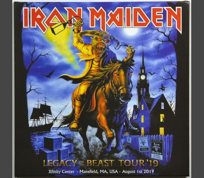Iron Maiden LEGACY OF THE BEAST TOUR MANSFIELD 2019 Live 2CD set in digisleeve 