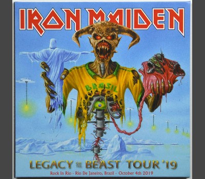 Iron Maiden LEGACY OF THE BEAST TOUR ROCK IN RIO 2019 Live 2CD set in digisleeve 