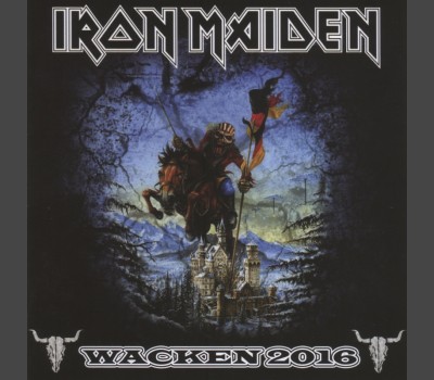 Iron Maiden Wacken Festival 2016 soundboard 2CD set in jewel case