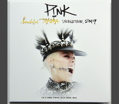 P!NK Beautiful Trauma Tour 2019 Rock in Rio soundboard 2CD set in digipak