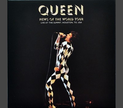 QUEEN Live In Houston TX 1977 News Of The World Tour AUDIO REMASTERED 2019 soundboard 2CD set in digipak