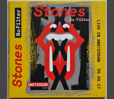 THE ROLLING STONES Live in Amsterdam 2017 No Filter Tour 2CD set