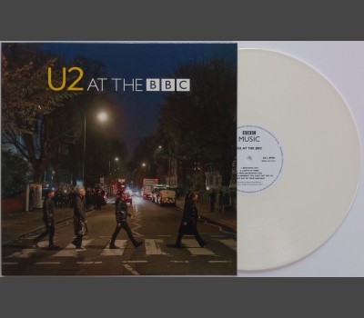 U2 at the BBC LP white vinyl record