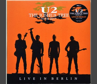 U2 Live in Berlin, Germany 2017 Joshua Three Tour 2CD set in digipak