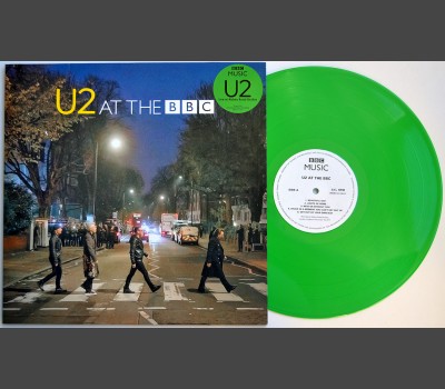 U2 at the BBC LP green vinyl record